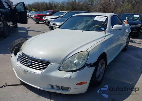2002 Lexus Sc 430 z USA, uszkodzony, nr VIN JTHFN48Y120005447